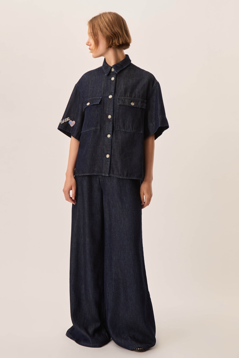 Blouse Loice Deep Blue