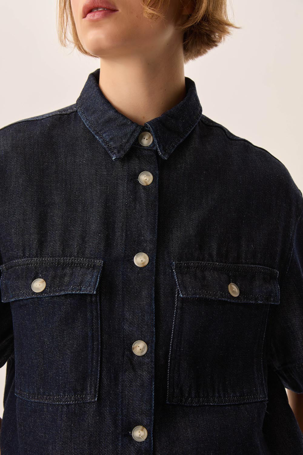 Blouse Loice Deep Blue