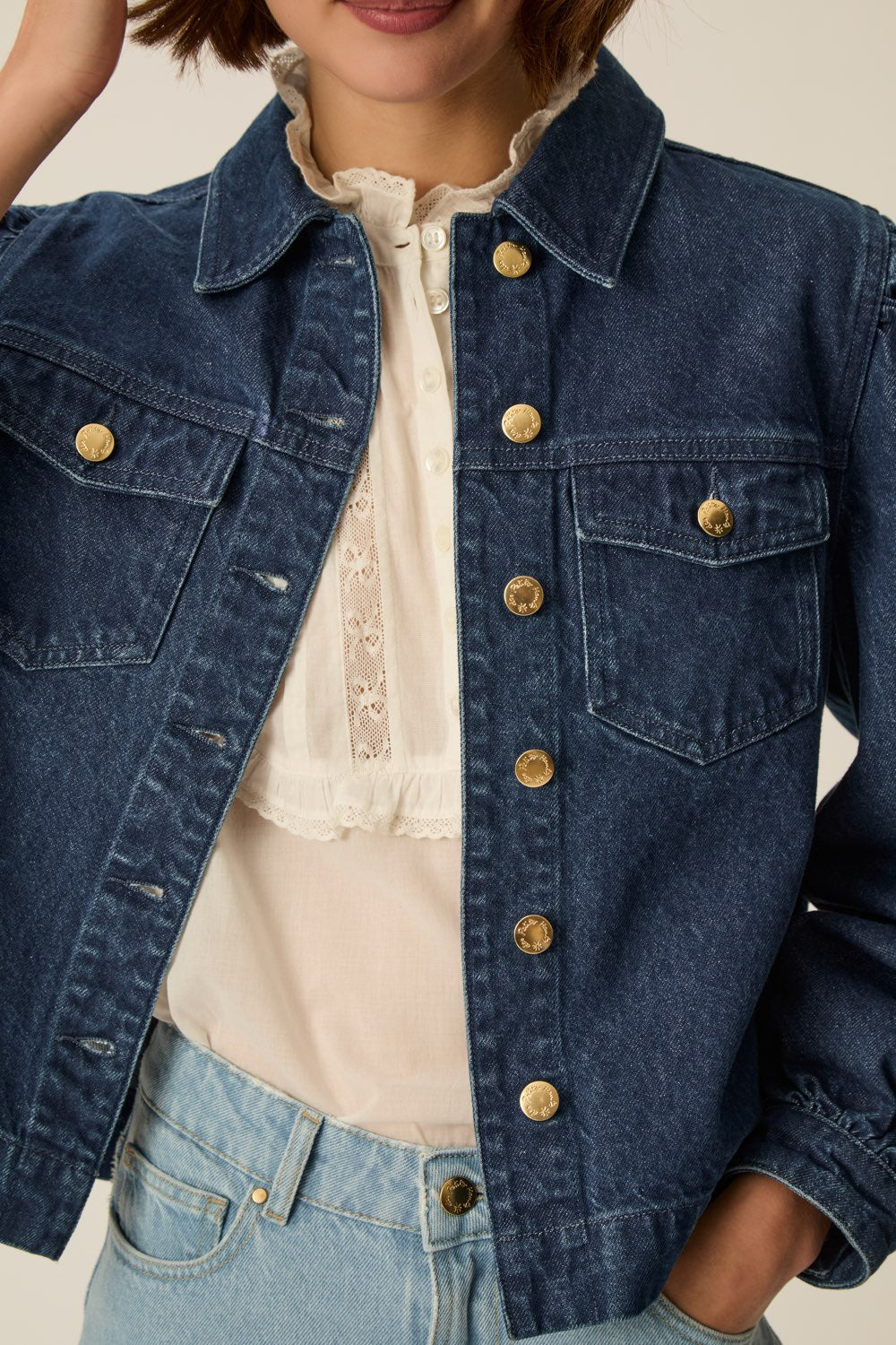 Veste Qara Dark Indigo