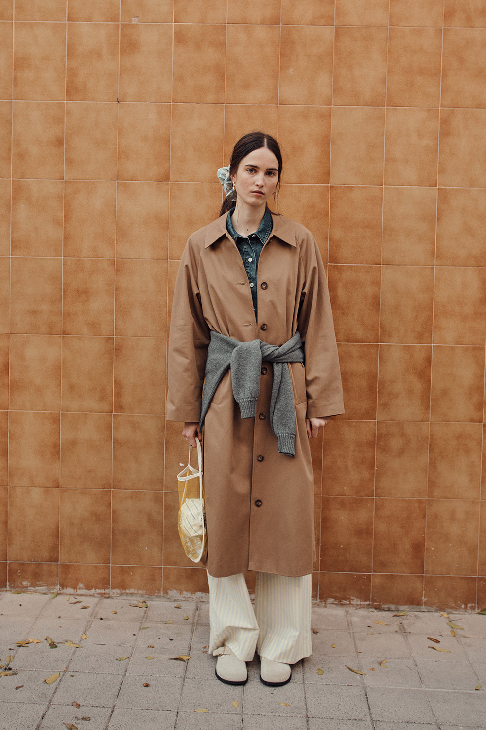 Trench Yvette Ecorce