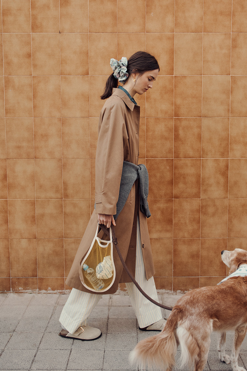 Trench coat Yvette Ecorce