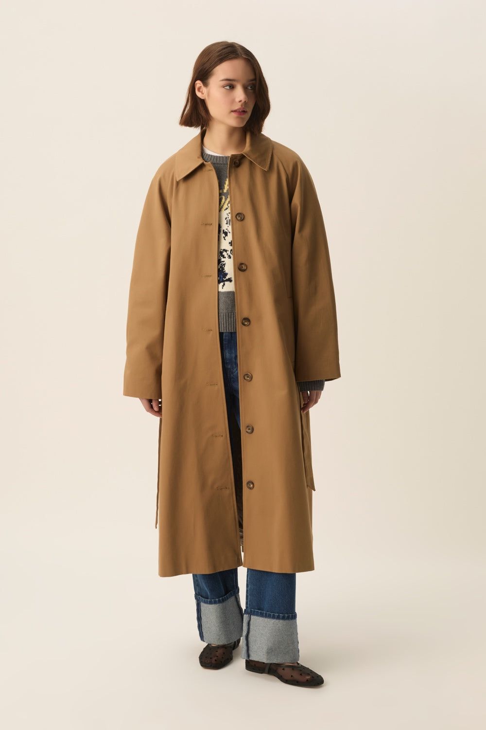 Trench coat Yvette Ecorce