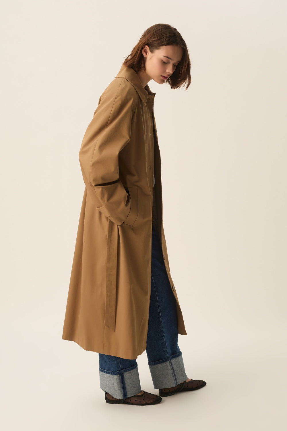 Trench coat Yvette Ecorce
