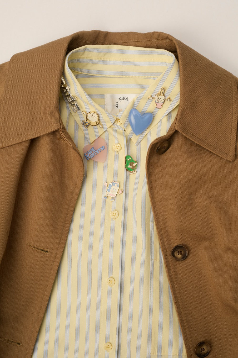 Trench coat Yvette Ecorce