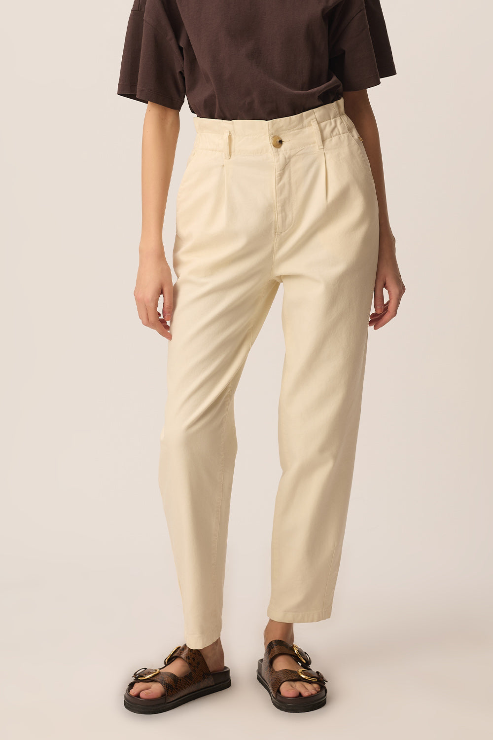 Trousers Santino Creme