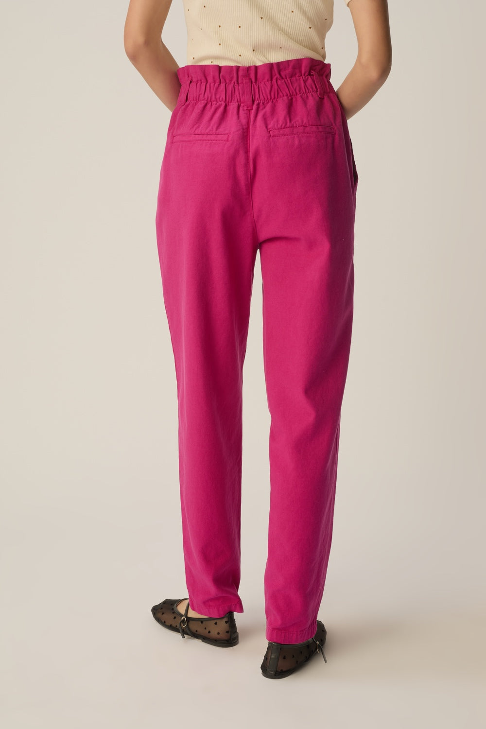 Trousers Santino Pivoine
