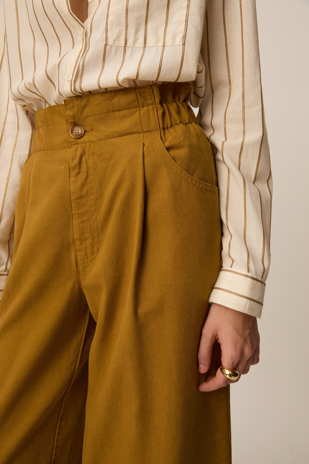 Trousers Loulou Mousse