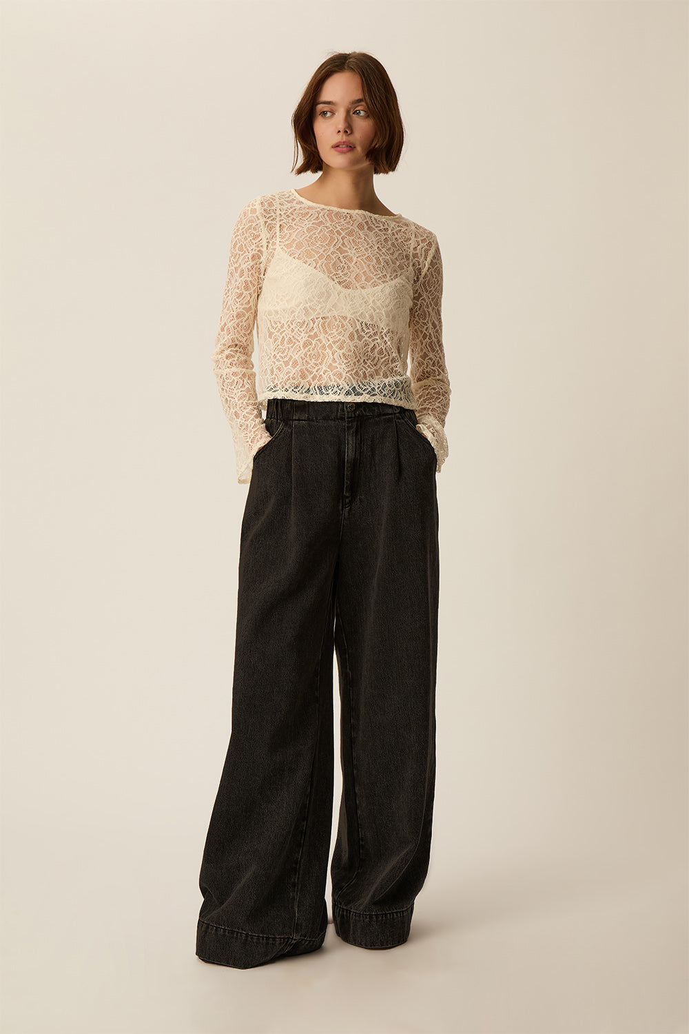 Jean Loulou Dark Grey