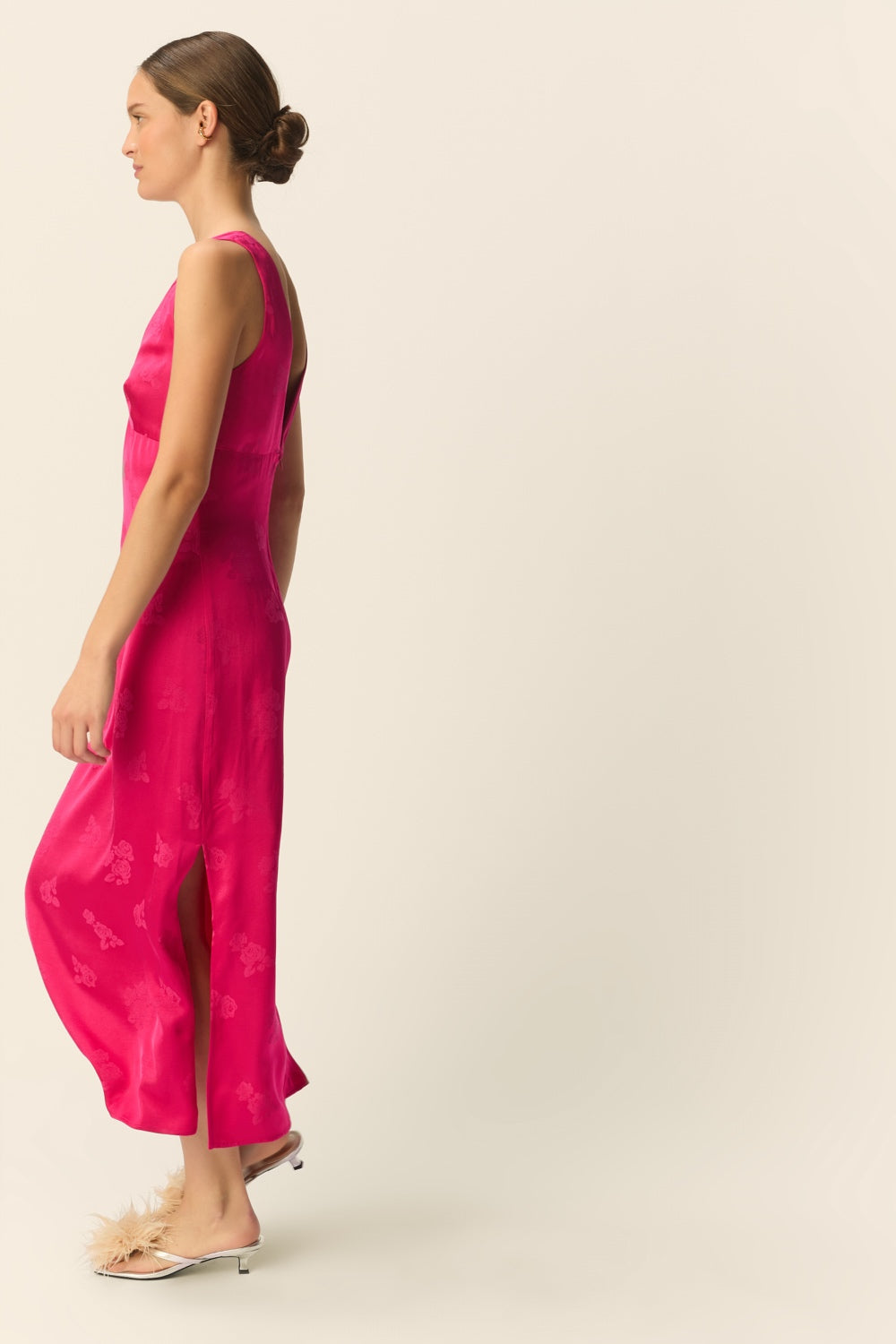 Robe Samia Fuchsia