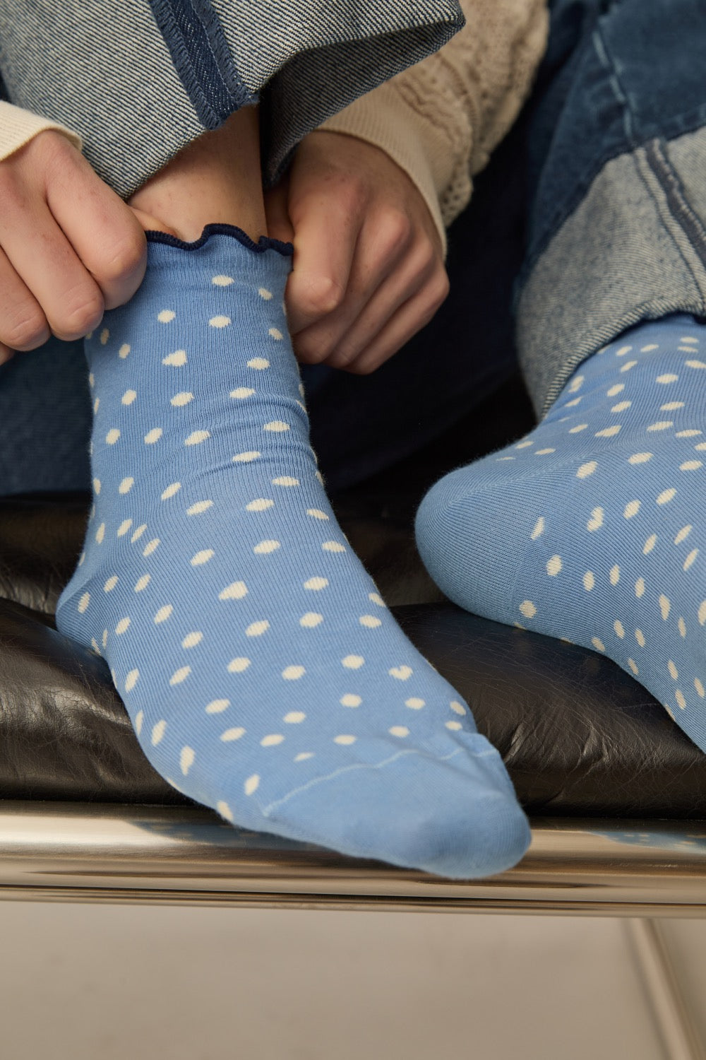 Socks Wayem Dots Ciel