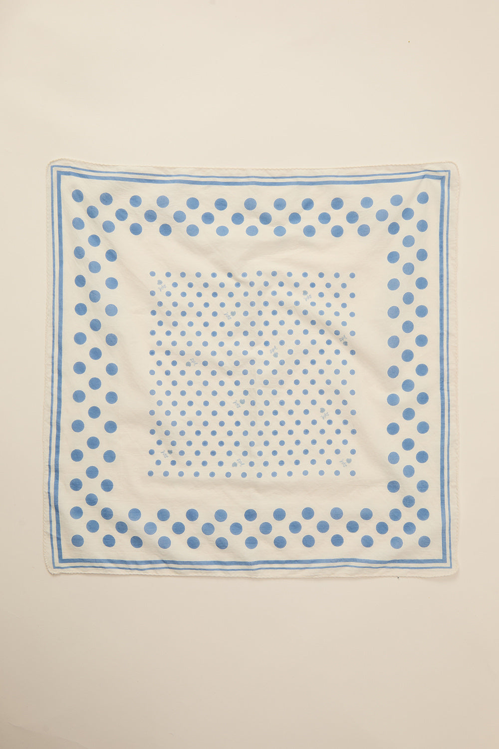 Foulard Nabou Dots Ciel