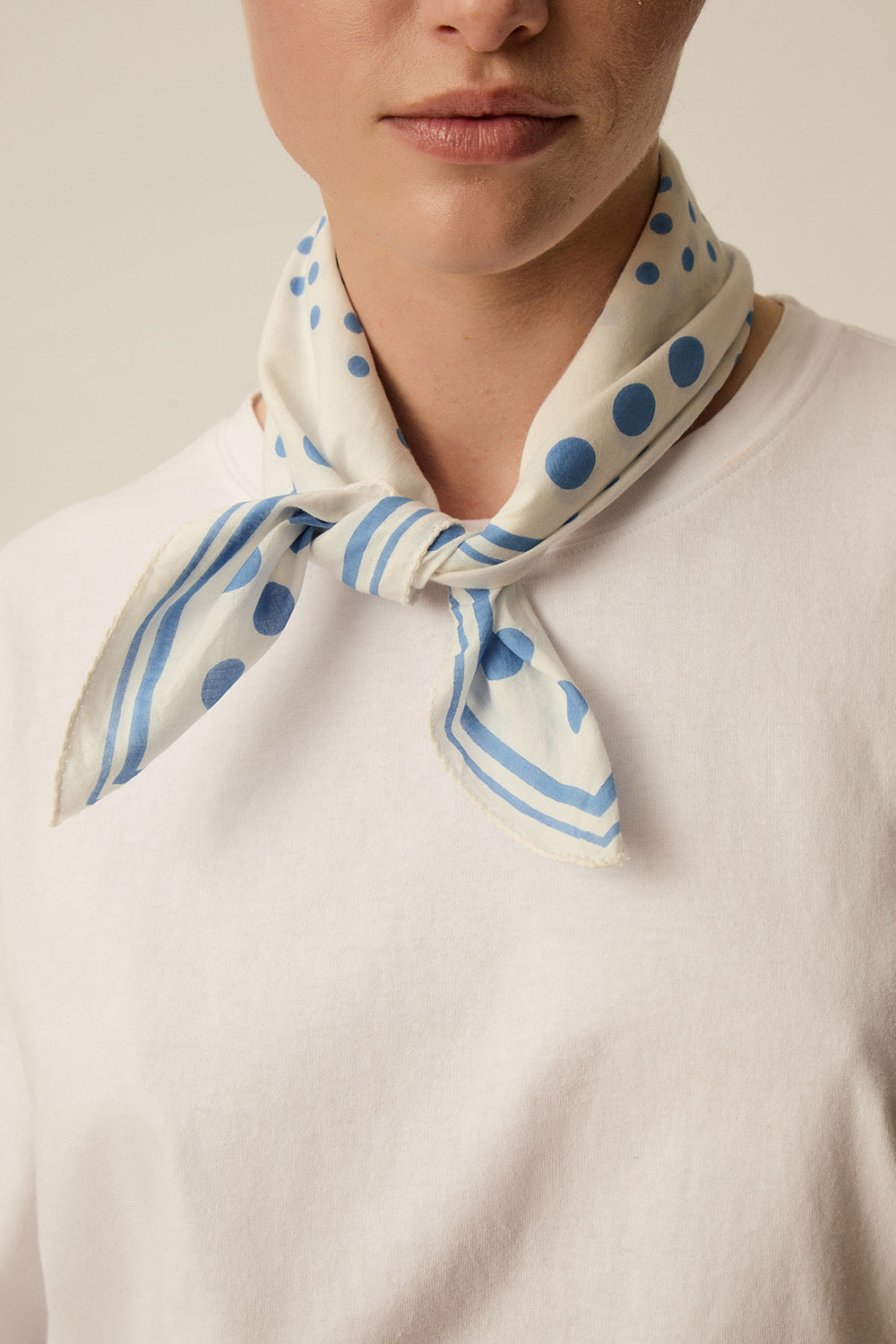 Scarf Nabou Dots Ciel