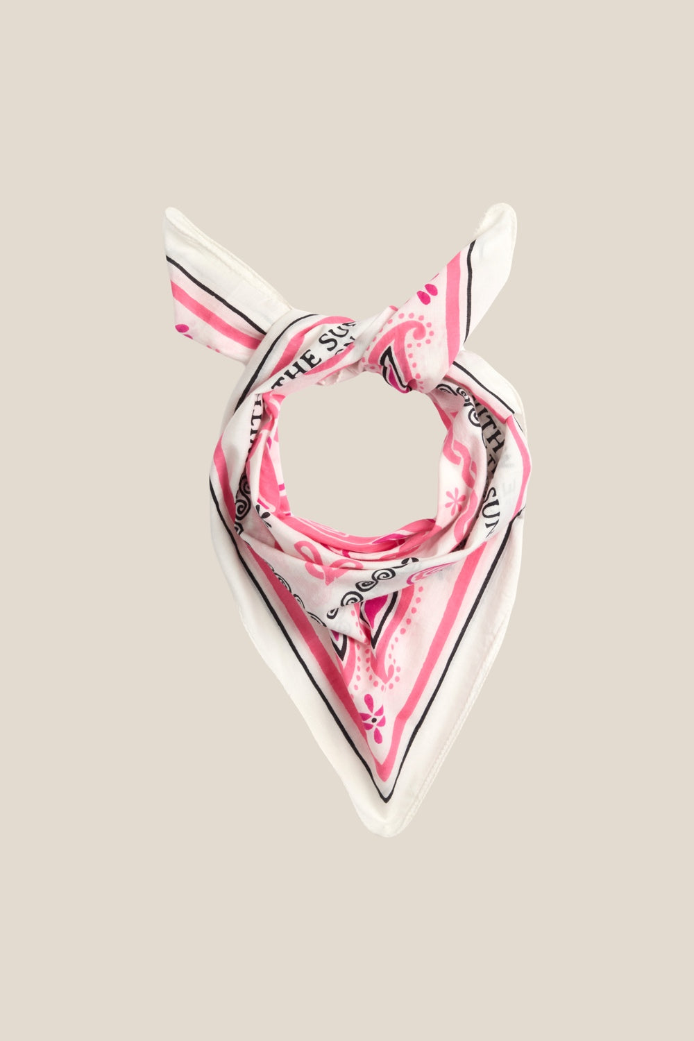 Foulard Bandana Nabelle Bandana Rose