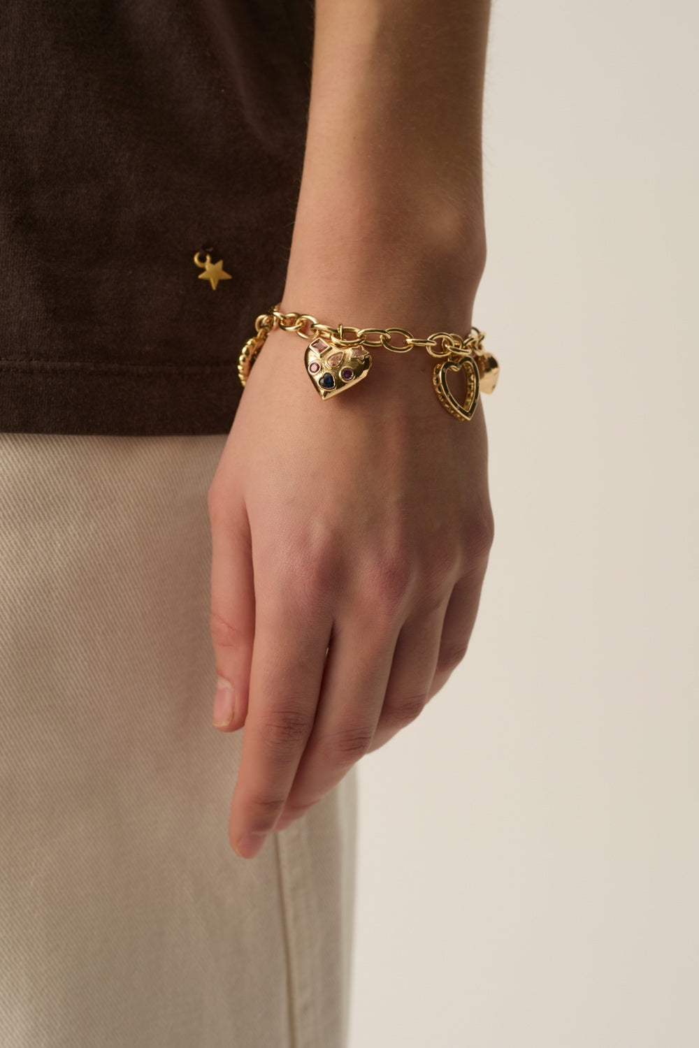 Bracelet Palmirette Dore