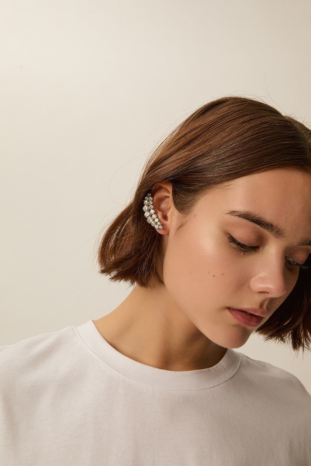 Petale Argent Earrings