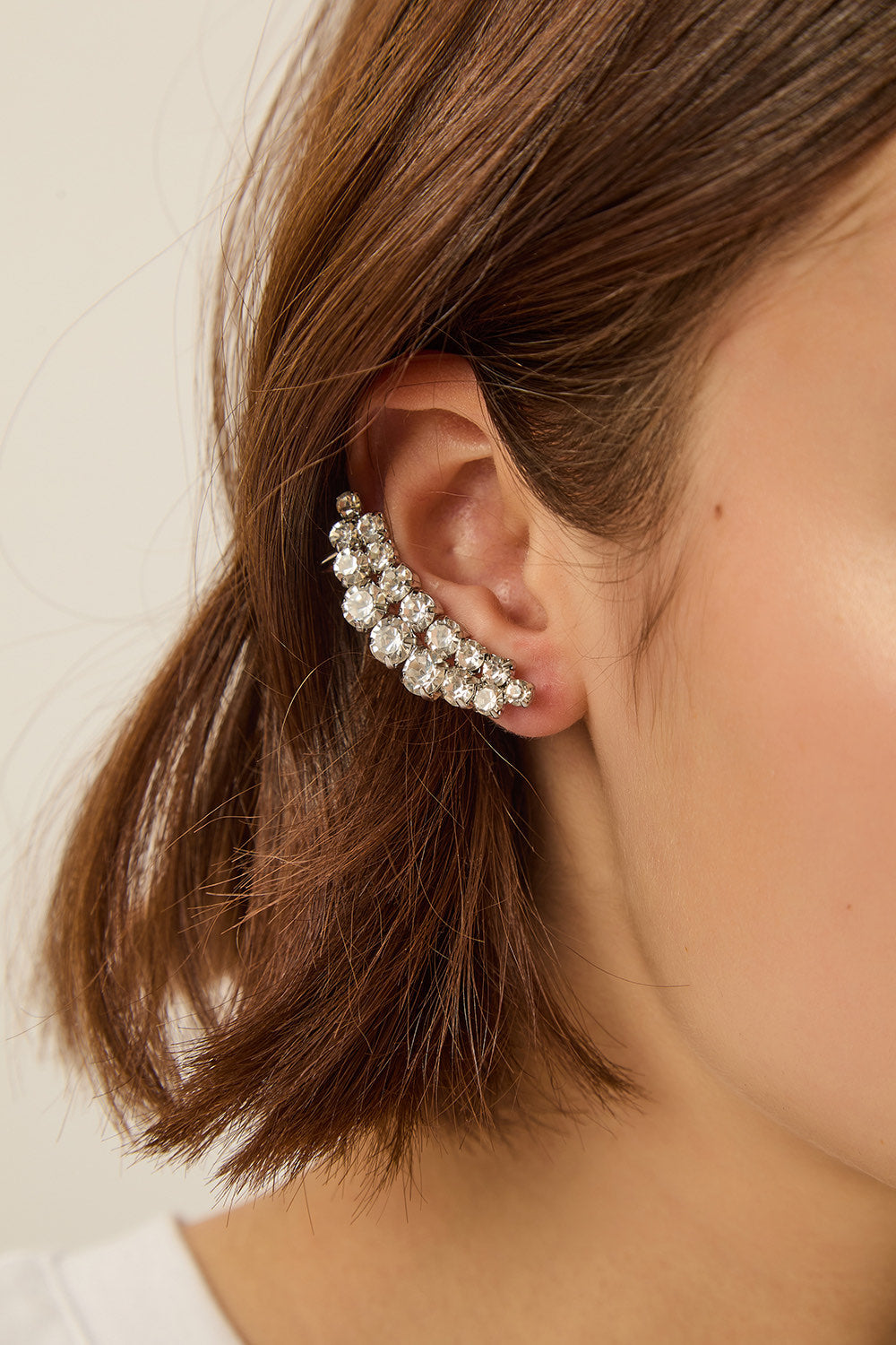 Petale Argent Earrings