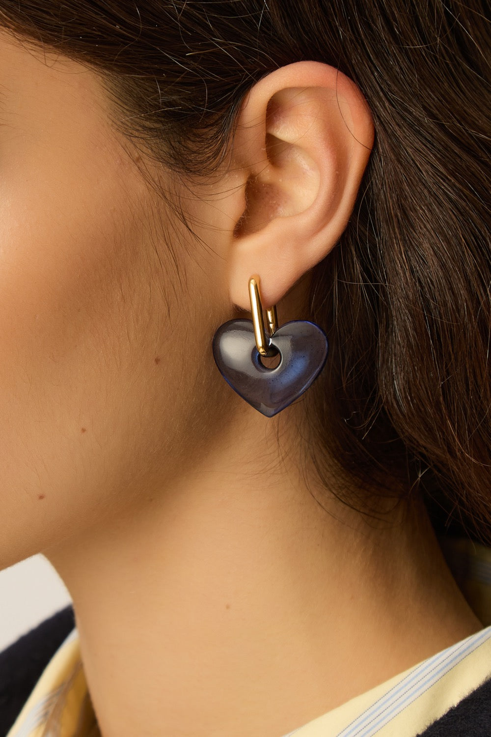Boucles D'Oreilles Padou Indigo