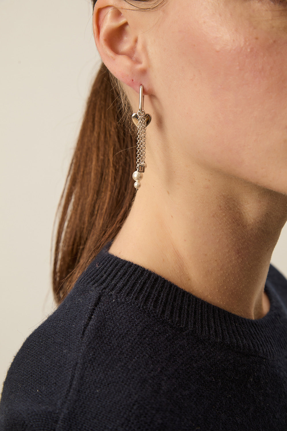 Boucles D'Oreilles Penny Argent