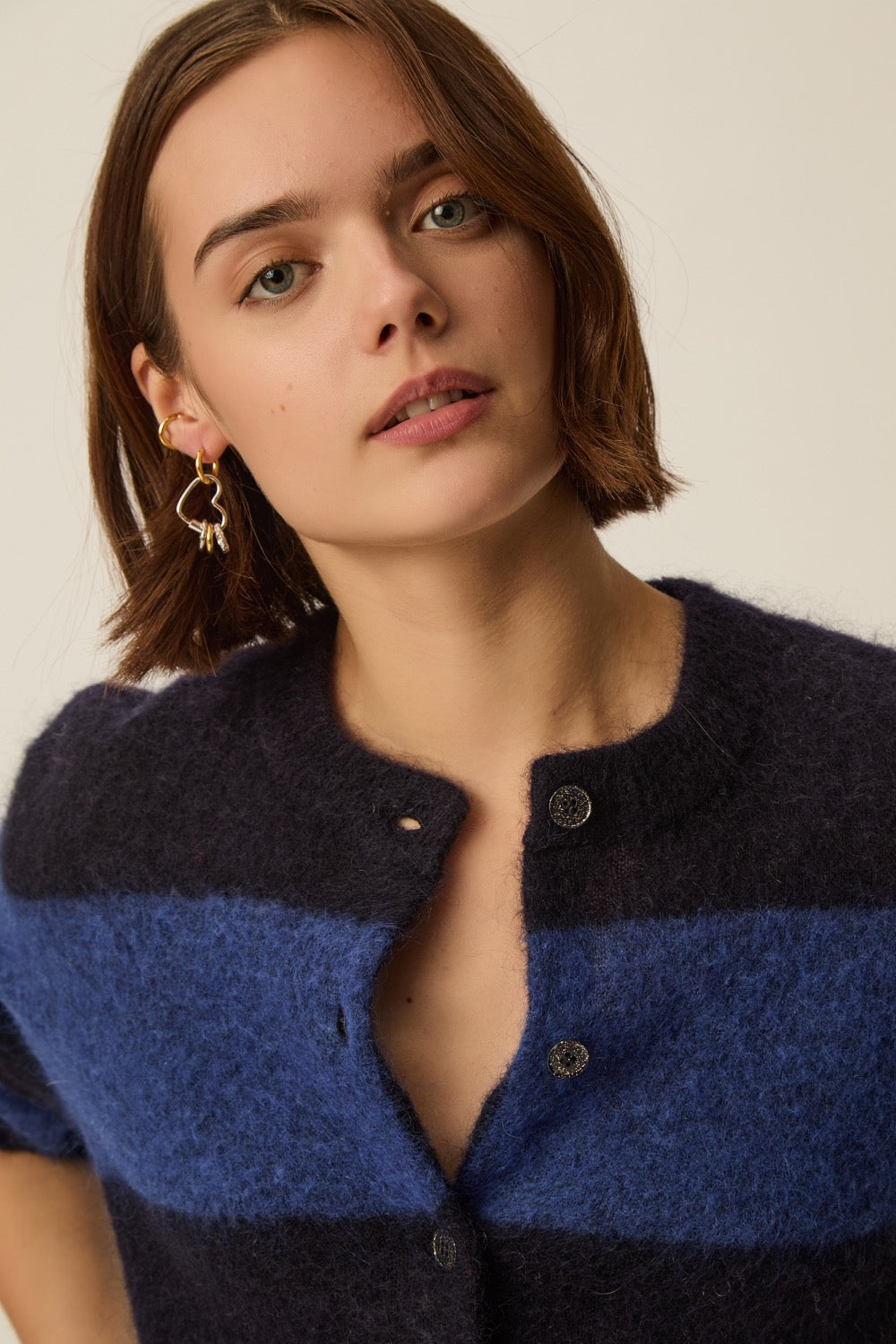 Boucles D'Oreilles Preston Dore/Argent