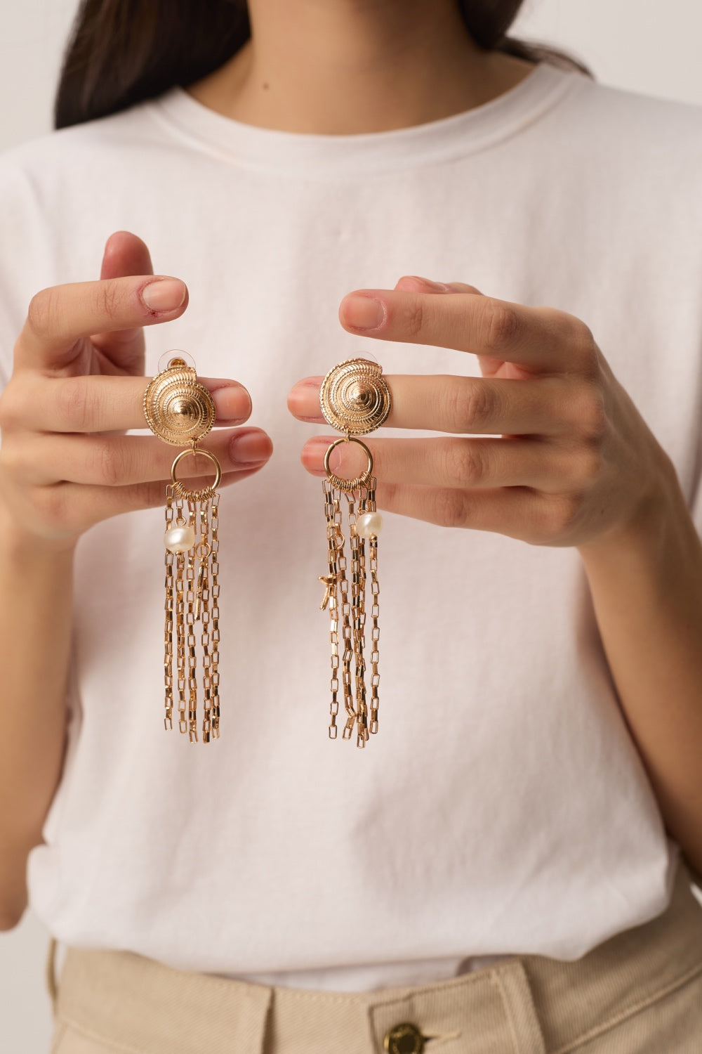 Phantinos Rose Dore Earrings
