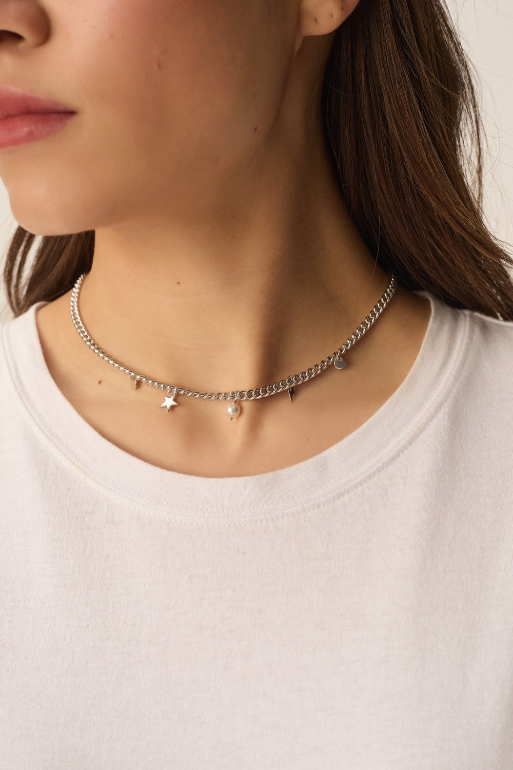 Collier Precillia Argent