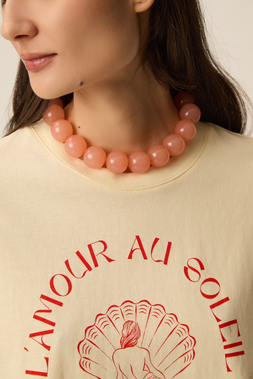 Collier Peta Peach