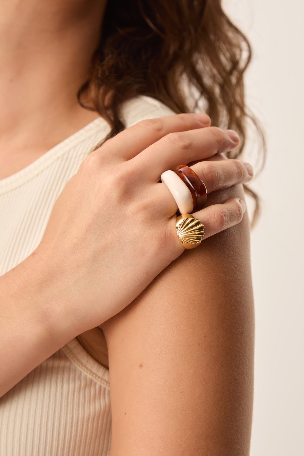Pomme Ecru Ring