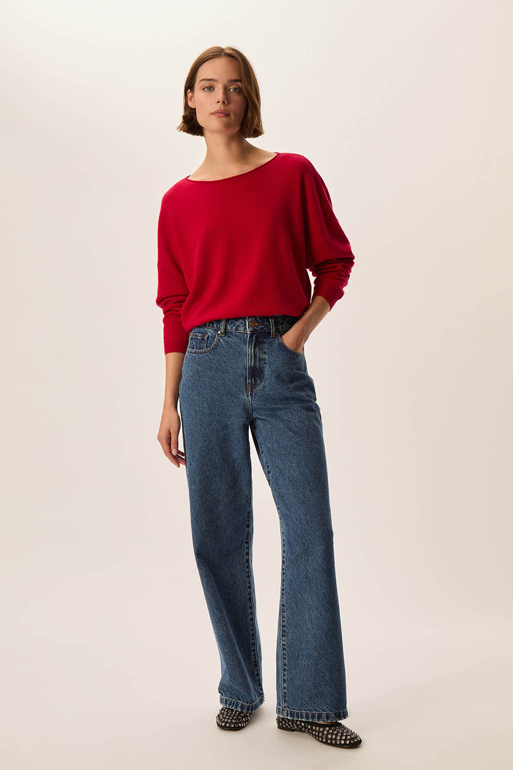 Jean Louela Middle Blue