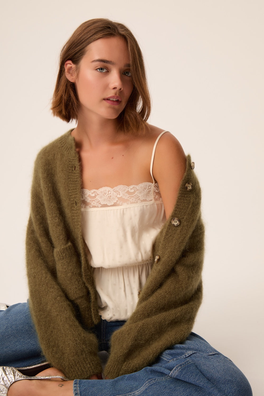 Cardigan Aliocha Algue