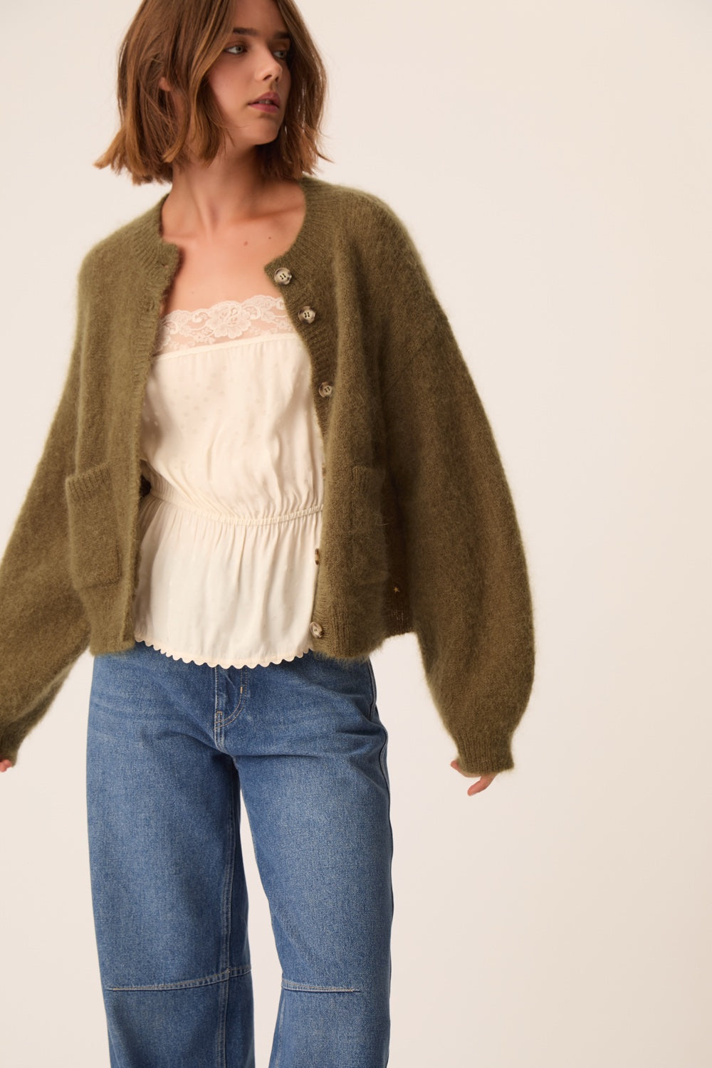Cardigan Aliocha Algue