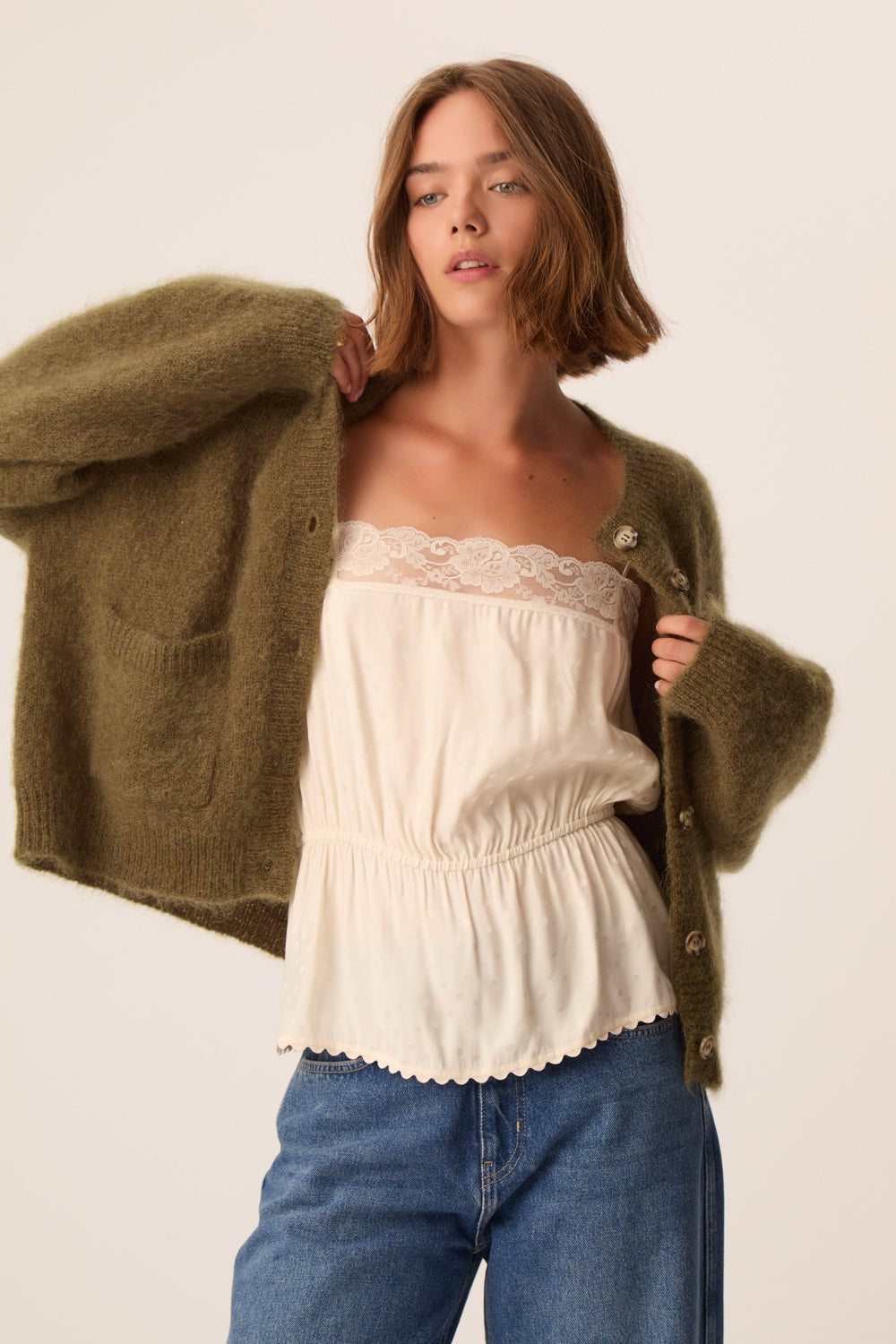 Cardigan Aliocha Algue