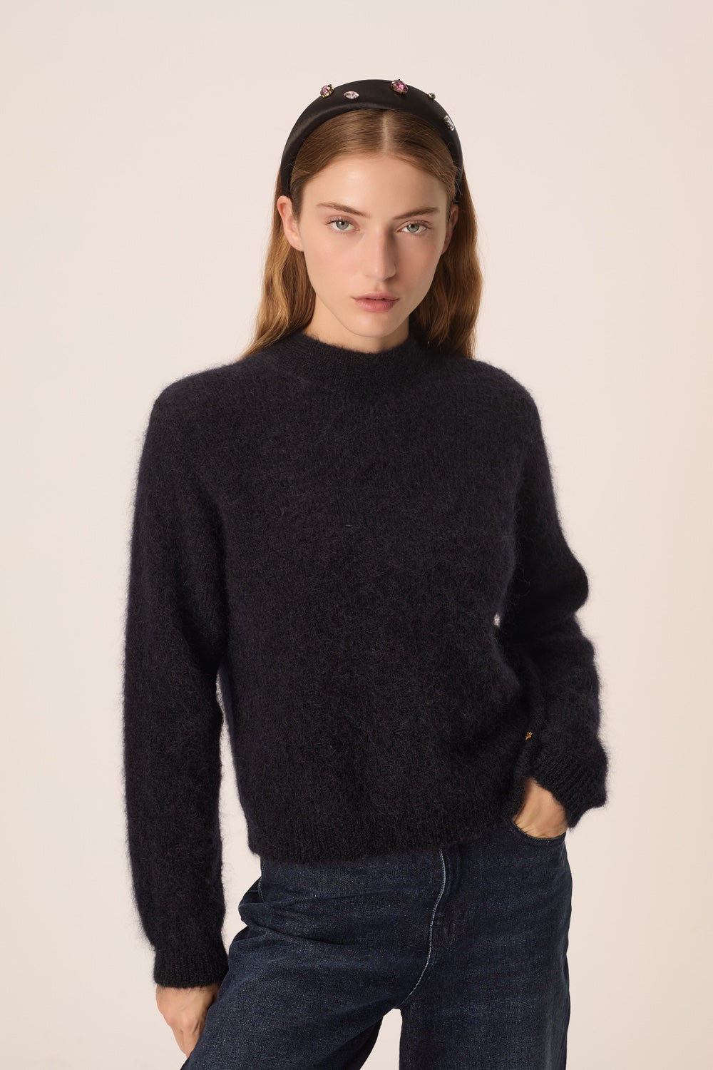 Pull Albane Marine
