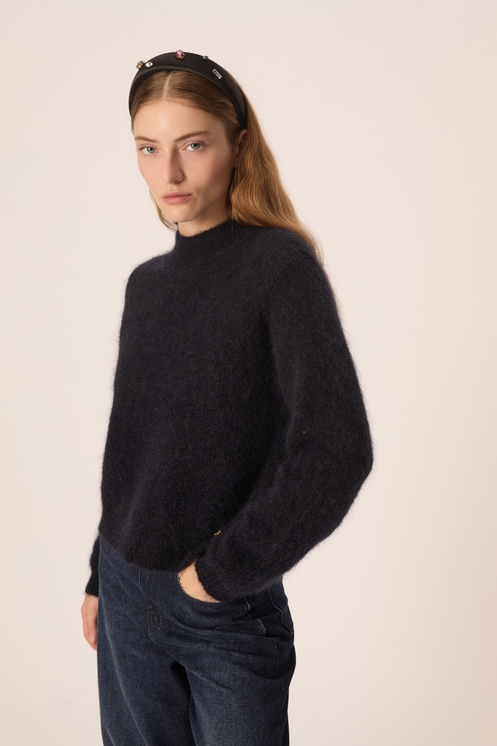 Pull Albane Marine