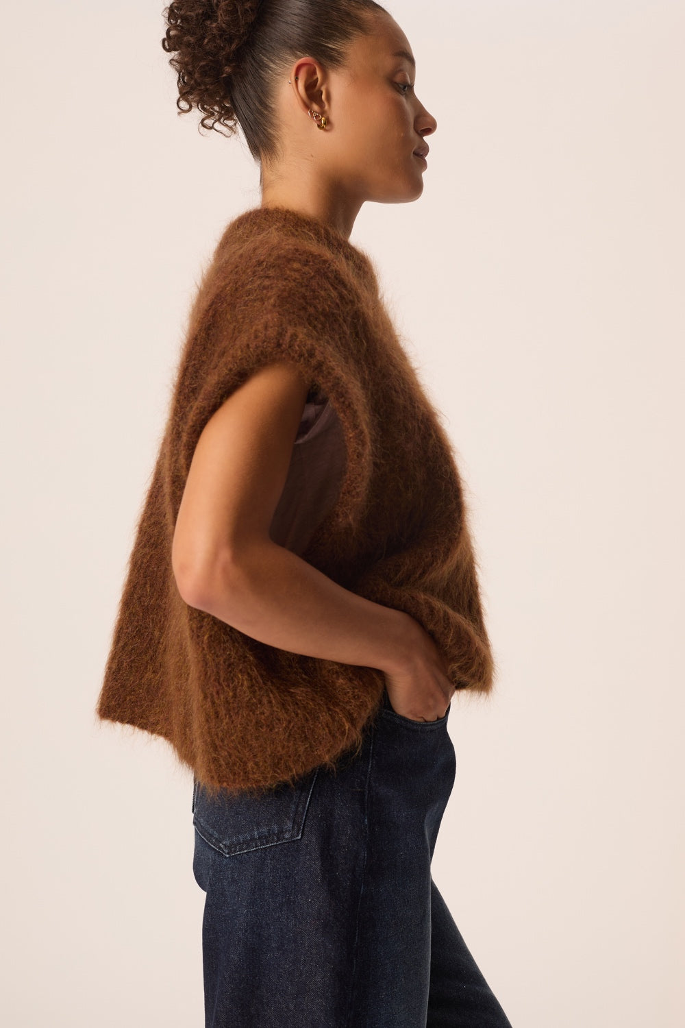 Pull Alize Cognac Chine