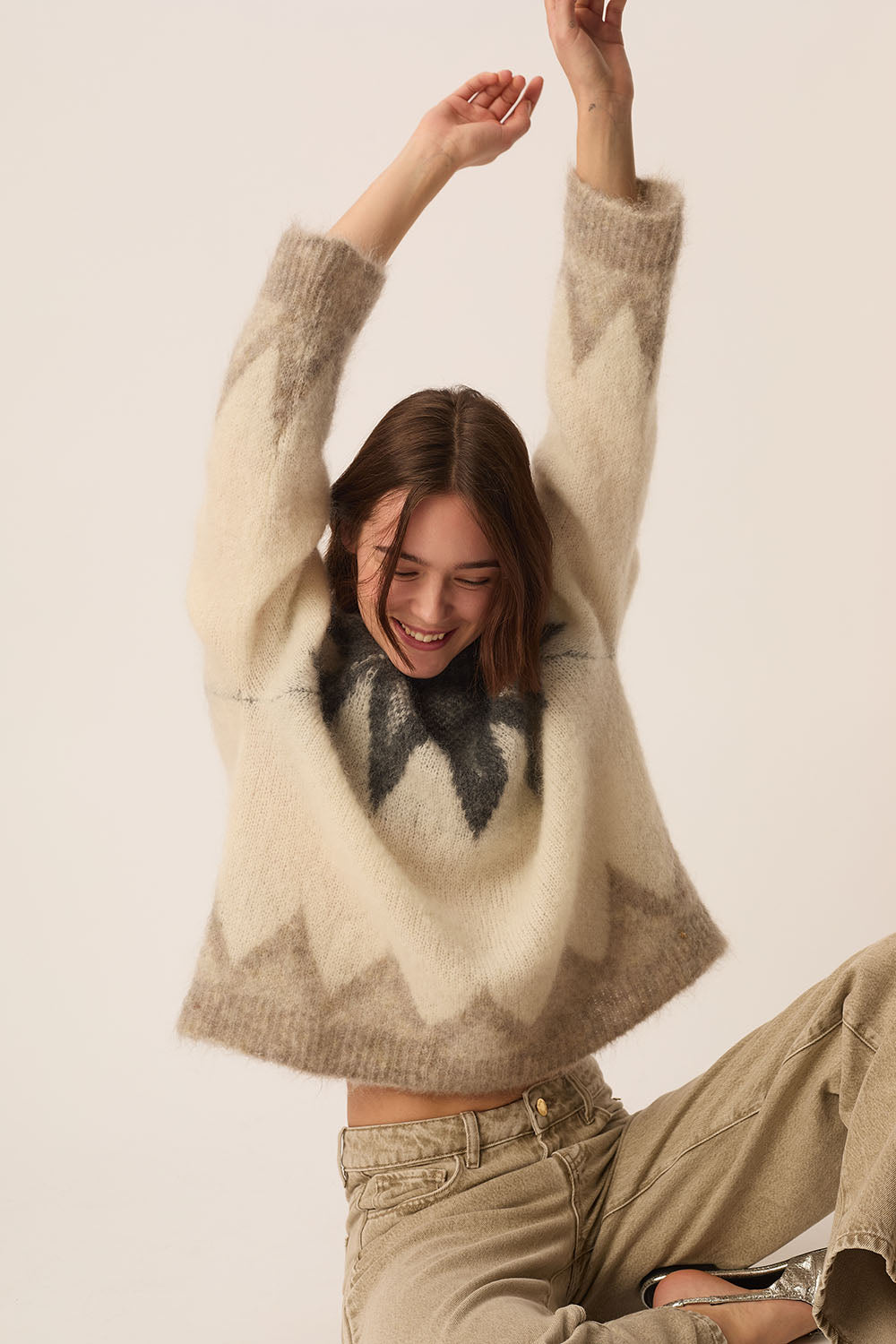 Jumper Althea Jacquard Galet
