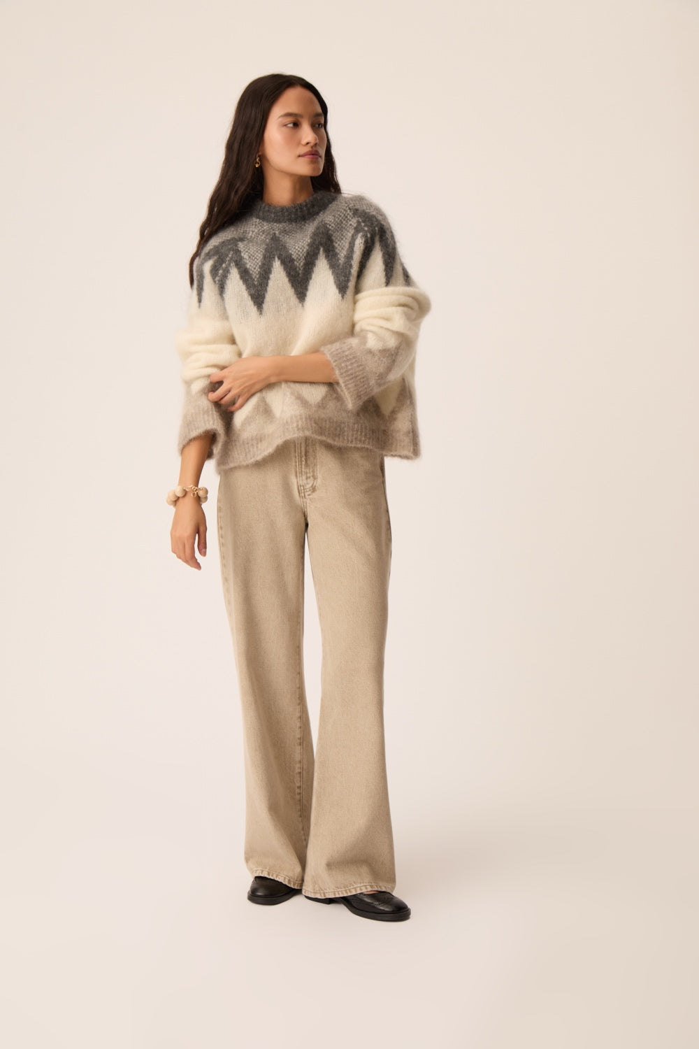 Jumper Althea Jacquard Galet