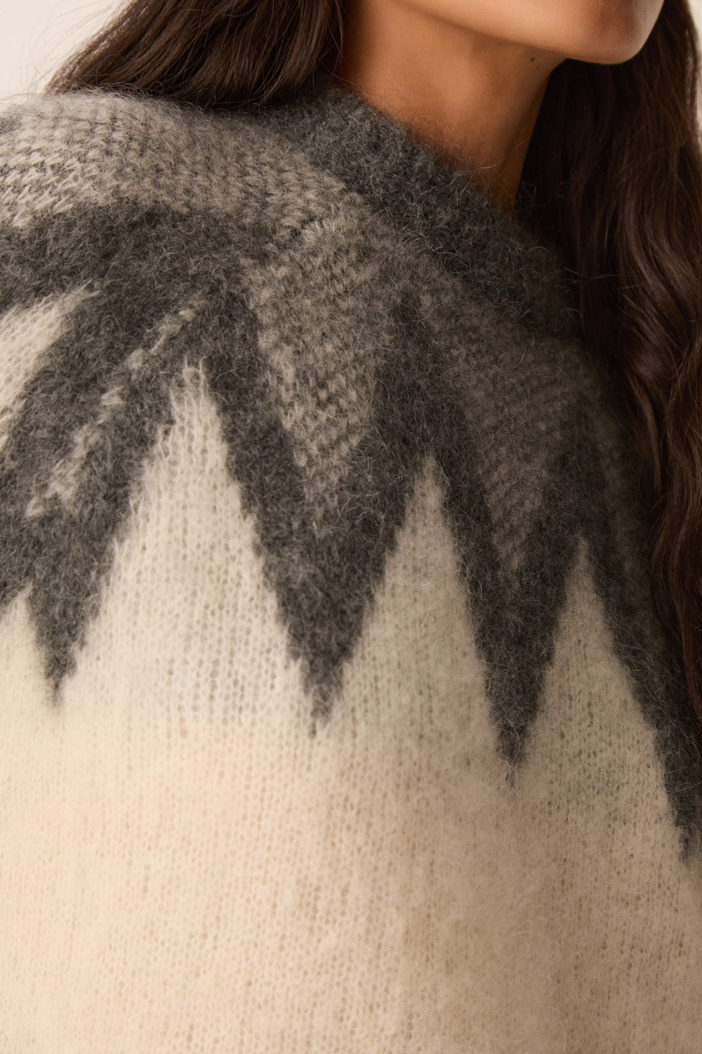 Jumper Althea Jacquard Galet