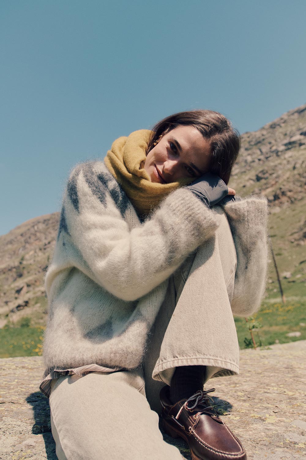 Jumper Althea Jacquard Galet