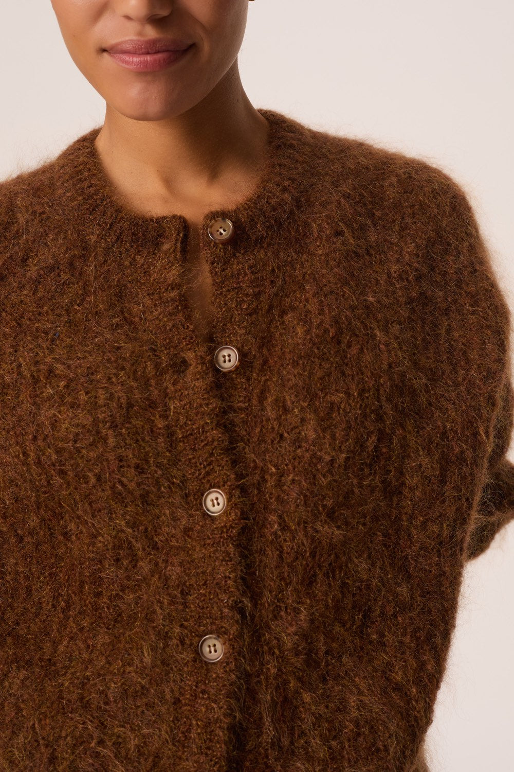 Gilet Alma Cognac Chine
