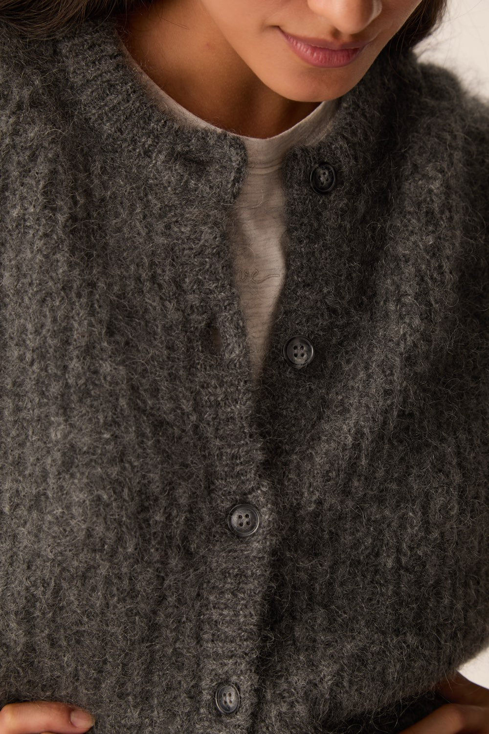 Cardigan Alma Anthracite