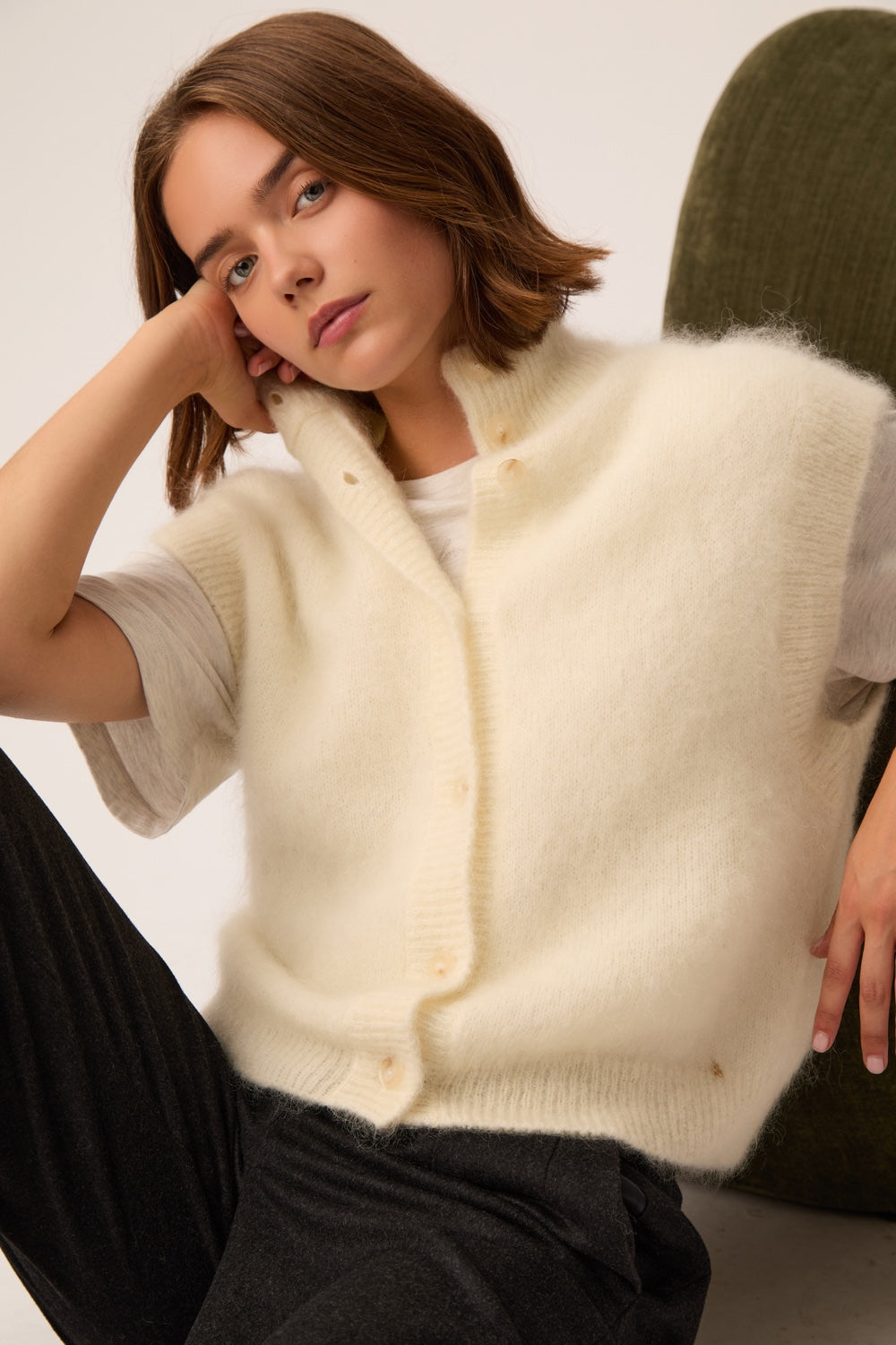 Gilet Alibou Creme