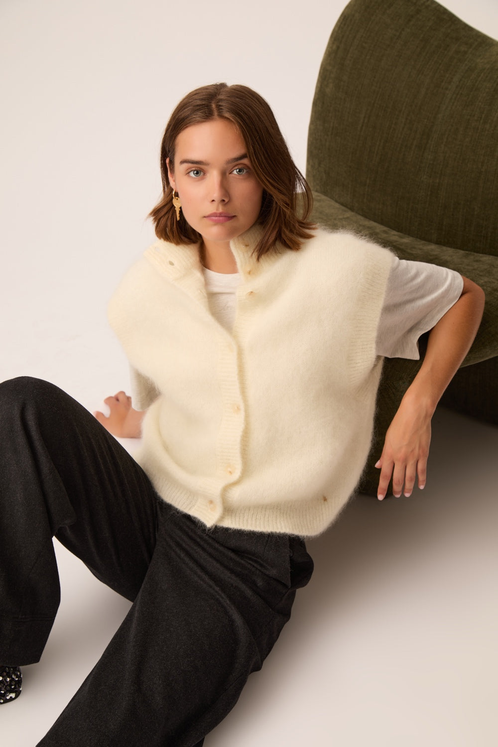 Gilet Alibou Creme