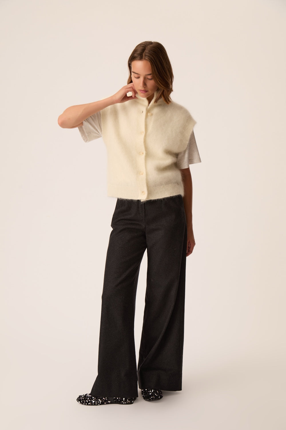 Gilet Alibou Creme
