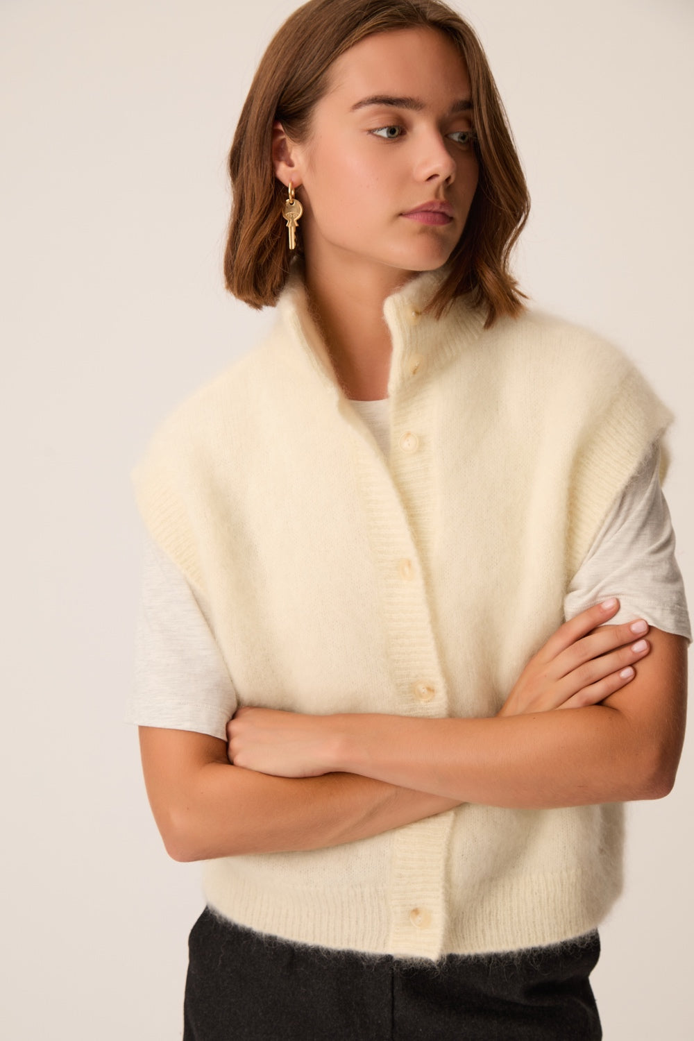 Gilet Alibou Creme