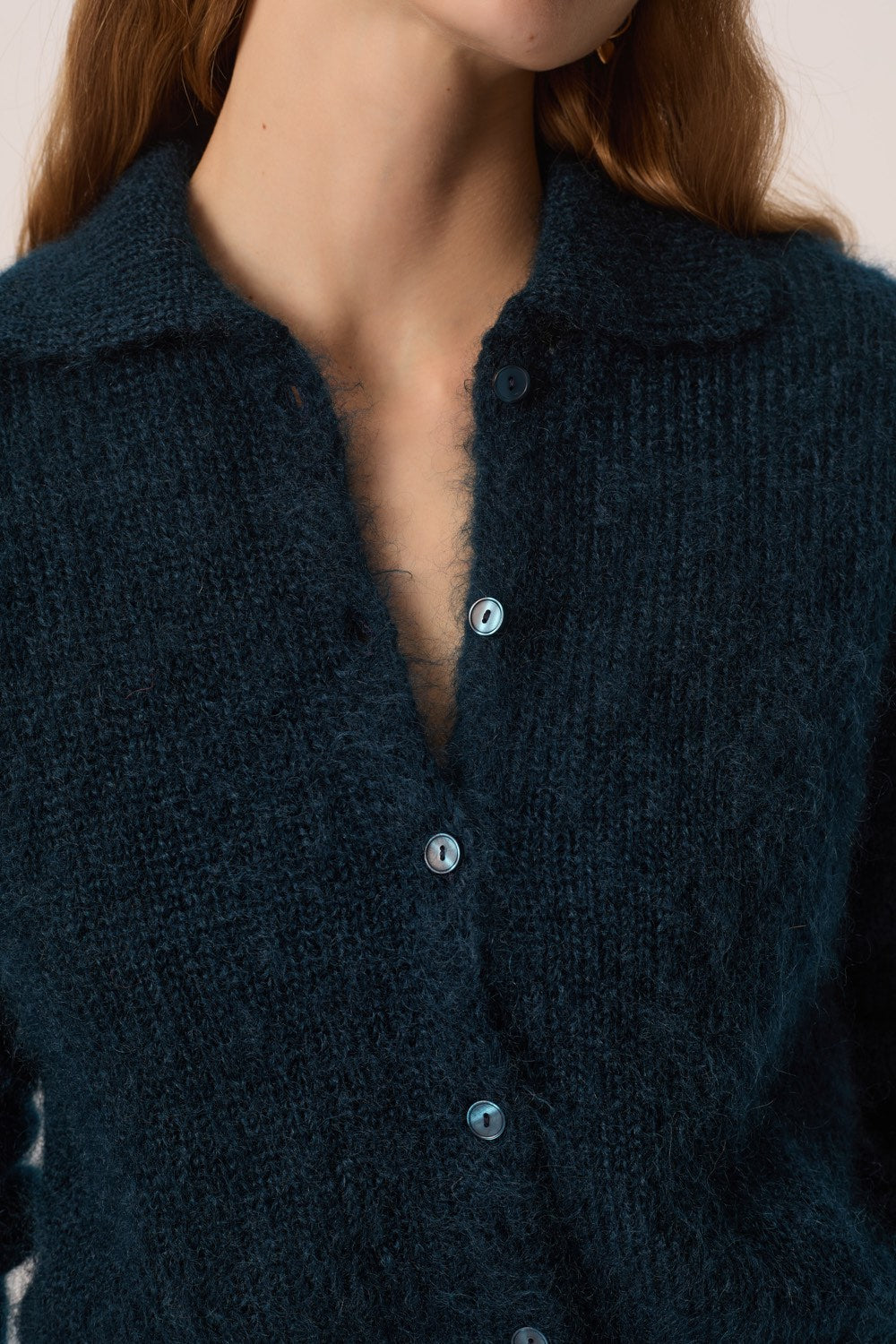 Gilet Chloe Paon