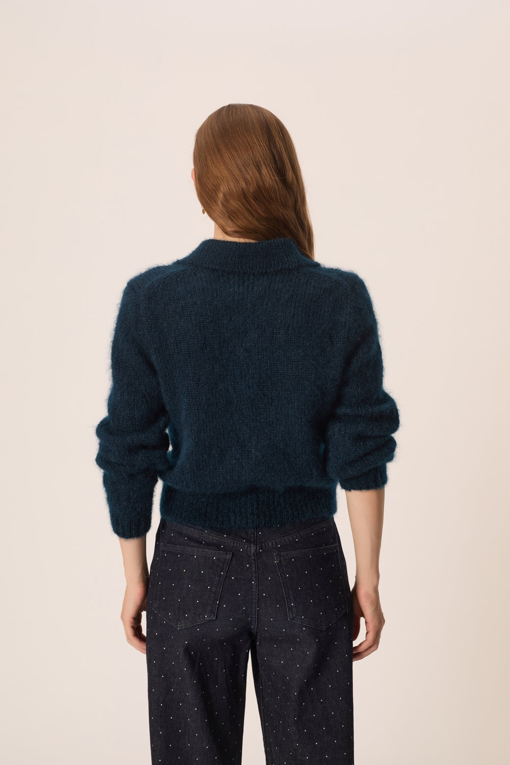 Gilet Chloe Paon