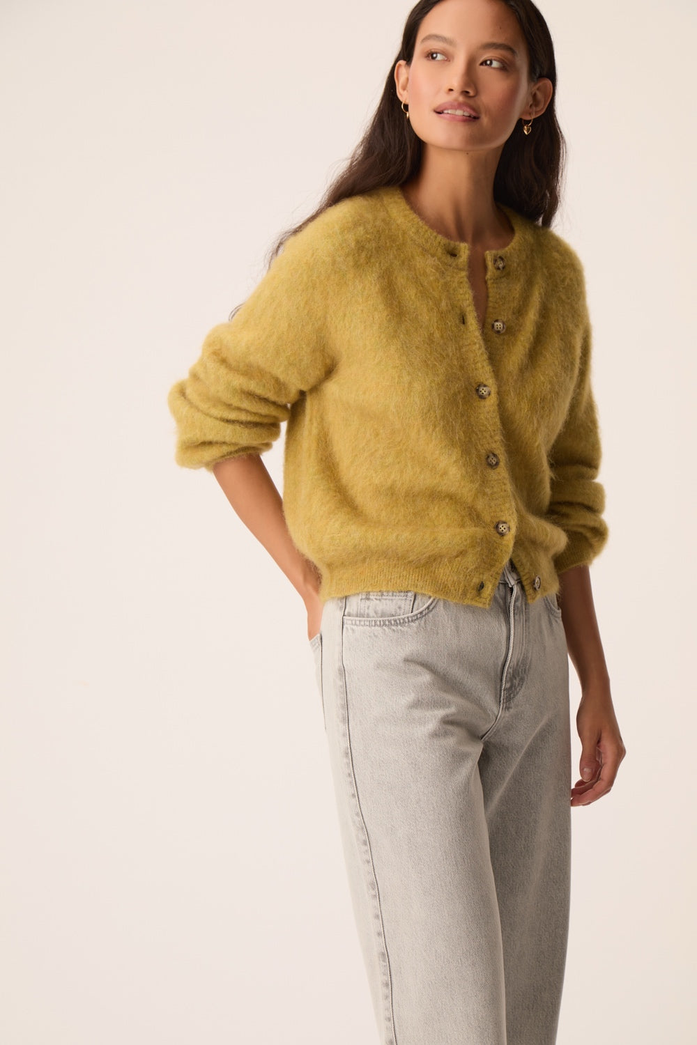 Cardigan Colombine Tilleul