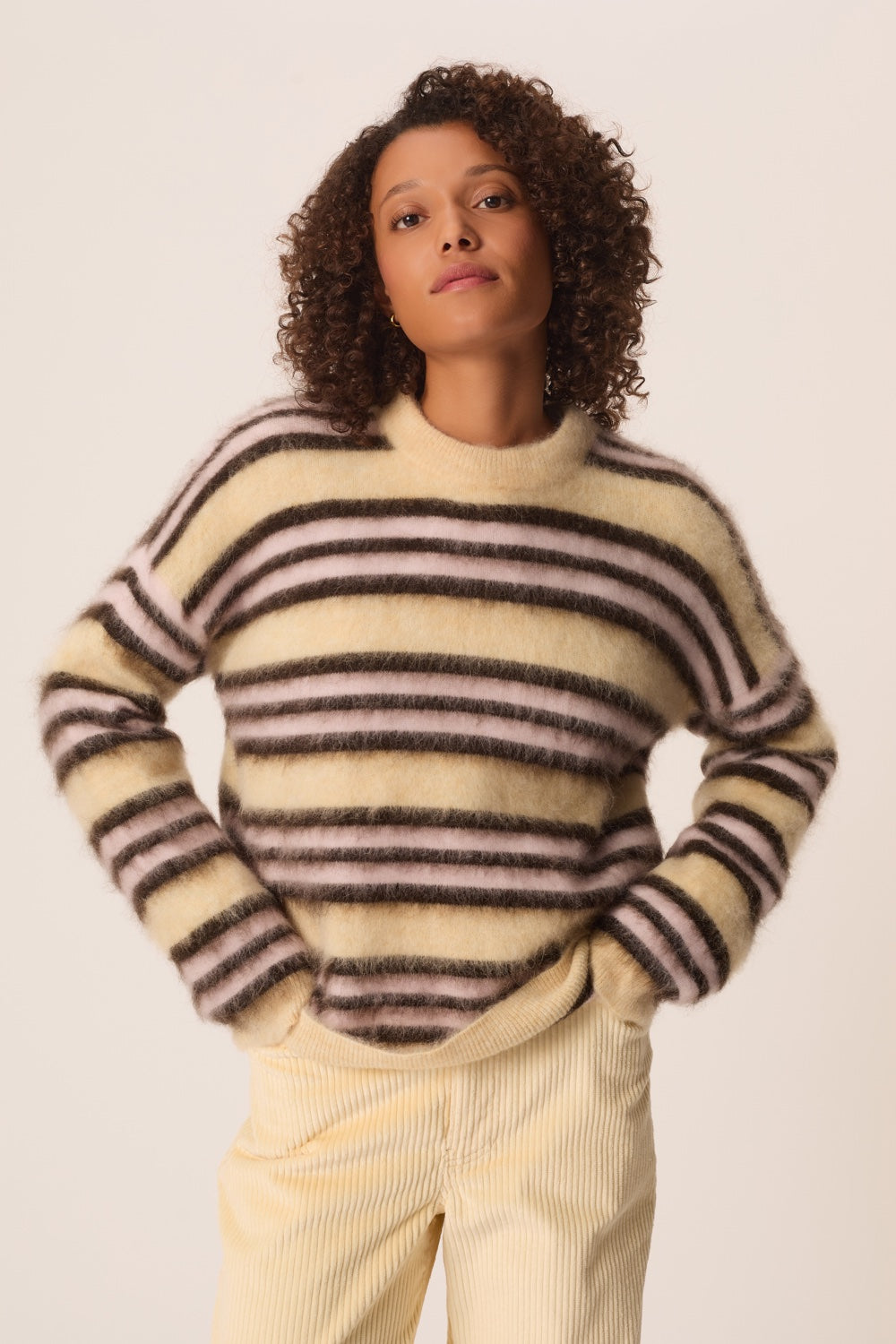 Pull Conrad Vanille / Ourson