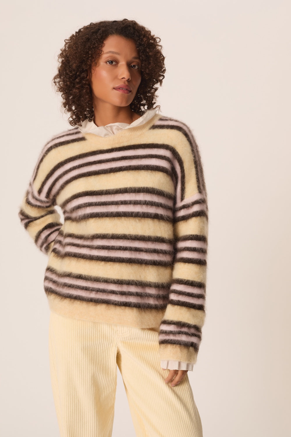 Pull Conrad Vanille / Ourson