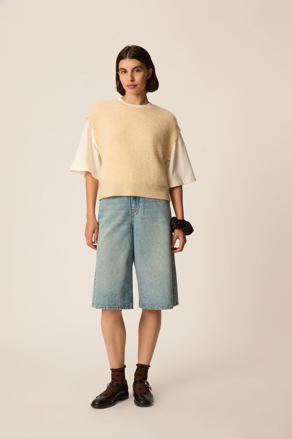 Pull Bertille Vanille